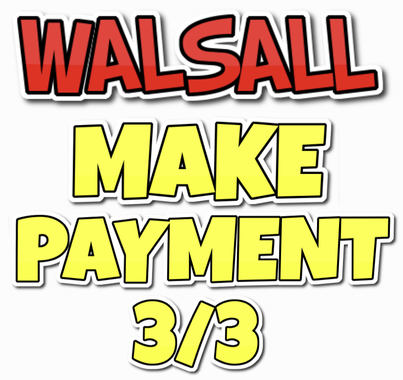 Walsall Payment 3/3
