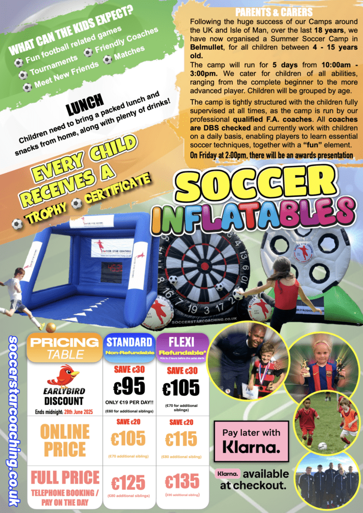 BALLINAMORE SUMMER SOCCER CAMP 2025