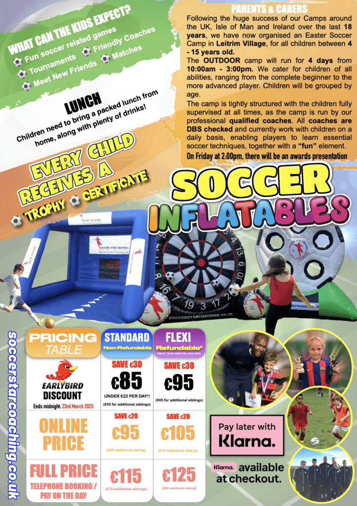 Soccer Camp Leitrim Village information